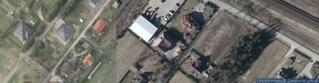 Zdjęcie satelitarne Kolejowa ul.