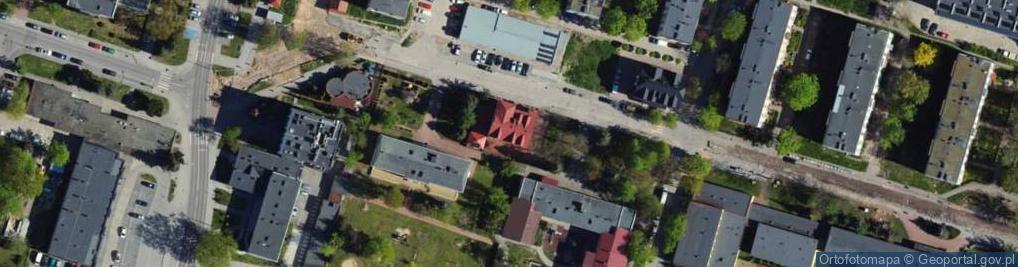 Zdjęcie satelitarne Kochanowskiego Jana ul.