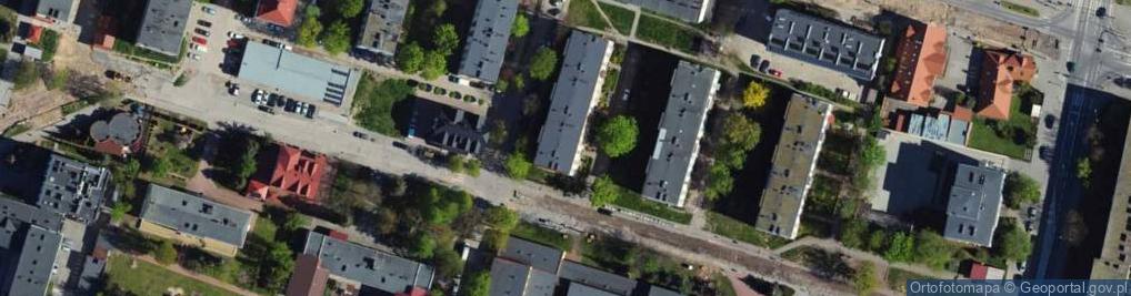 Zdjęcie satelitarne Kochanowskiego Jana ul.