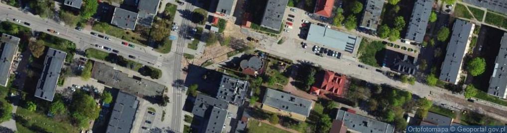 Zdjęcie satelitarne Kochanowskiego Jana ul.