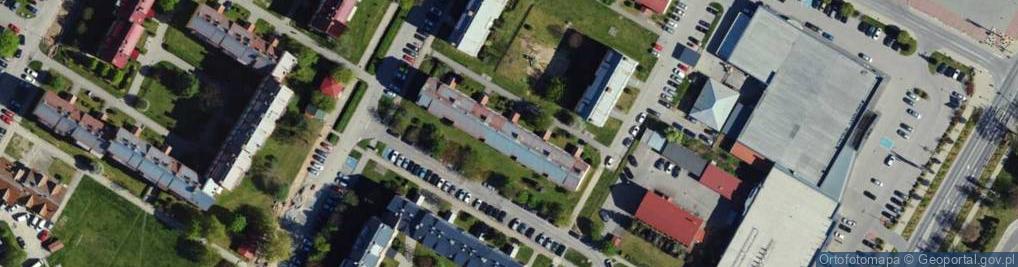 Zdjęcie satelitarne Konfederacji Dzikowskiej ul.