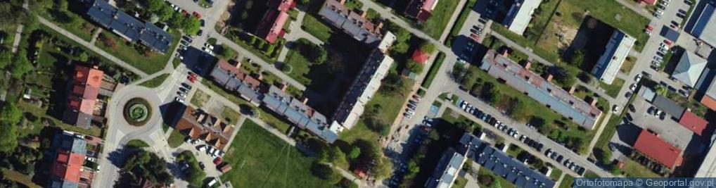 Zdjęcie satelitarne Konfederacji Dzikowskiej ul.