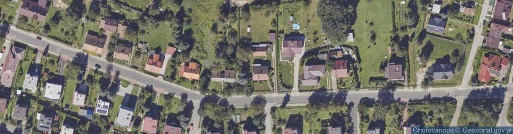 Zdjęcie satelitarne Kolejowa ul.