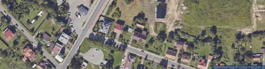 Zdjęcie satelitarne Kolejowa ul.