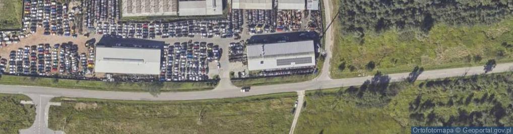 Zdjęcie satelitarne Komunalna ul.