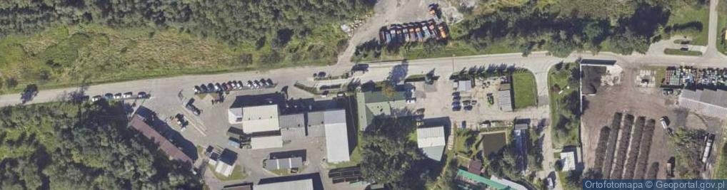 Zdjęcie satelitarne Komunalna ul.