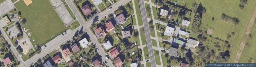 Zdjęcie satelitarne Koszycka ul.