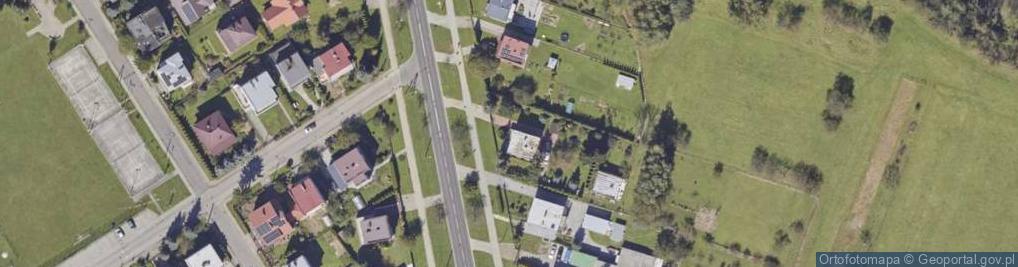 Zdjęcie satelitarne Koszycka ul.