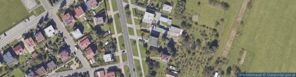 Zdjęcie satelitarne Koszycka ul.