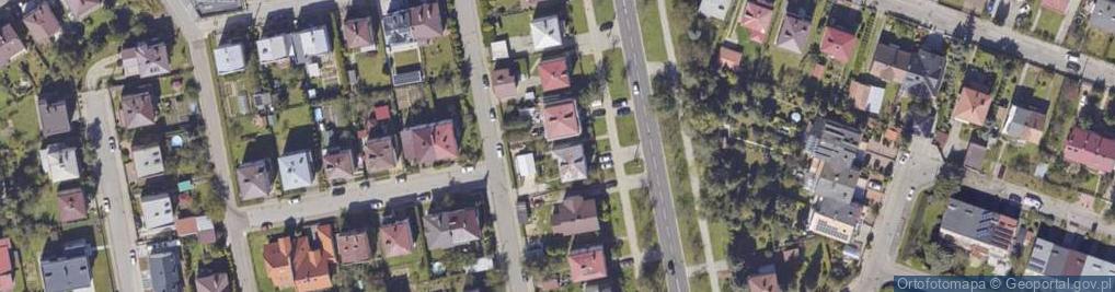 Zdjęcie satelitarne Koszycka ul.