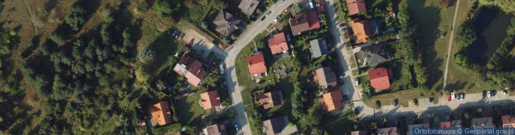 Zdjęcie satelitarne Kossaka Wojciecha ul.