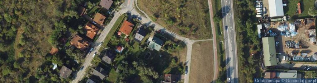 Zdjęcie satelitarne Kossaka Wojciecha ul.
