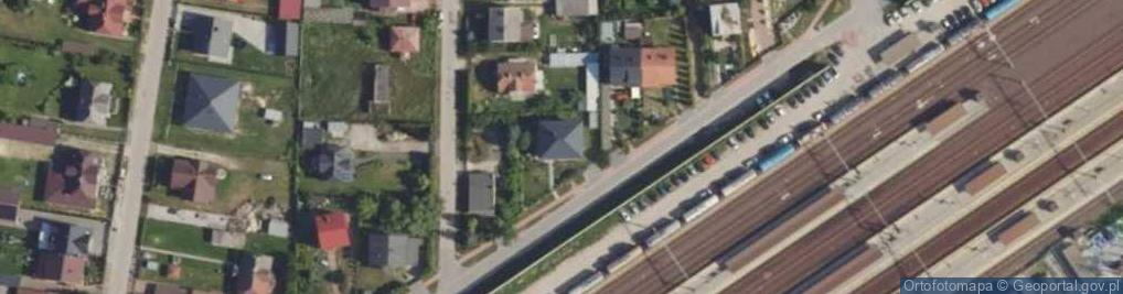 Zdjęcie satelitarne Kolejowa ul.
