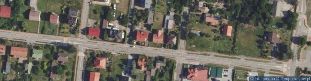 Zdjęcie satelitarne Kościelna ul.