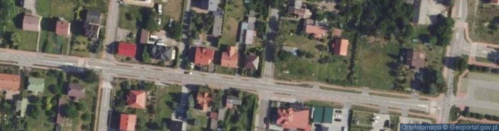 Zdjęcie satelitarne Kościelna ul.