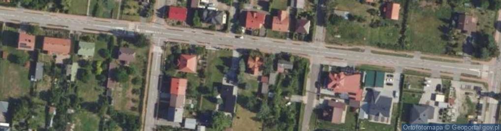 Zdjęcie satelitarne Kościelna ul.