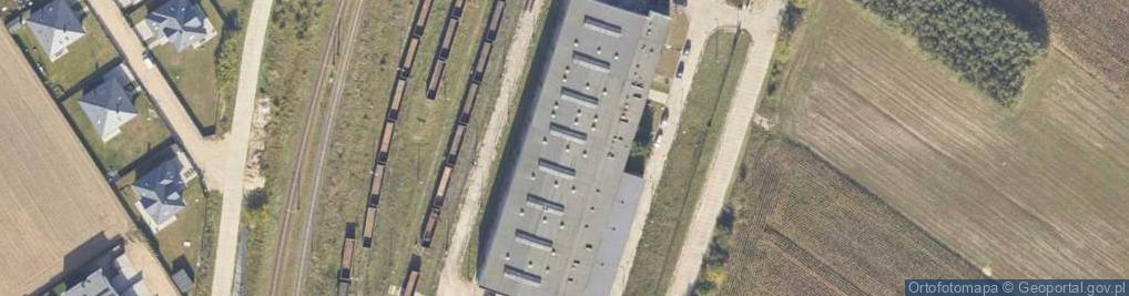 Zdjęcie satelitarne Kolejowa ul.