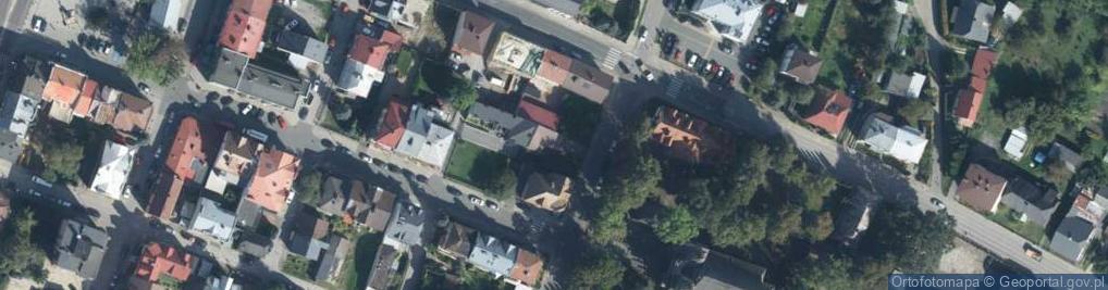 Zdjęcie satelitarne Kościelna ul.