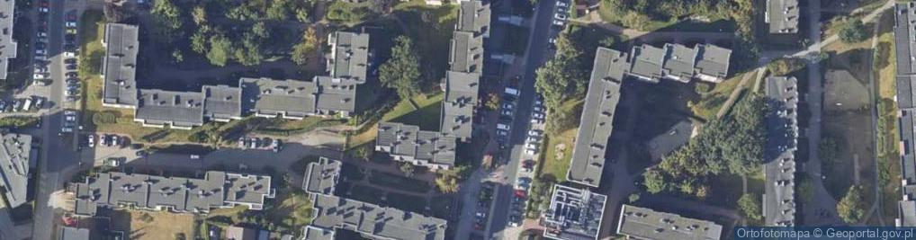 Zdjęcie satelitarne Kołłątaja Hugo ul.