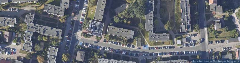 Zdjęcie satelitarne Kołłątaja Hugo ul.