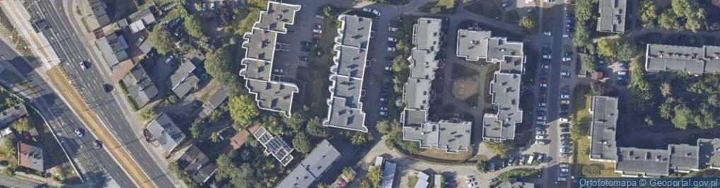 Zdjęcie satelitarne Końcowa ul.