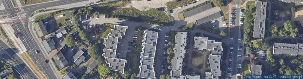 Zdjęcie satelitarne Końcowa ul.