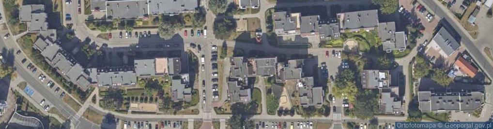 Zdjęcie satelitarne Kozacka ul.