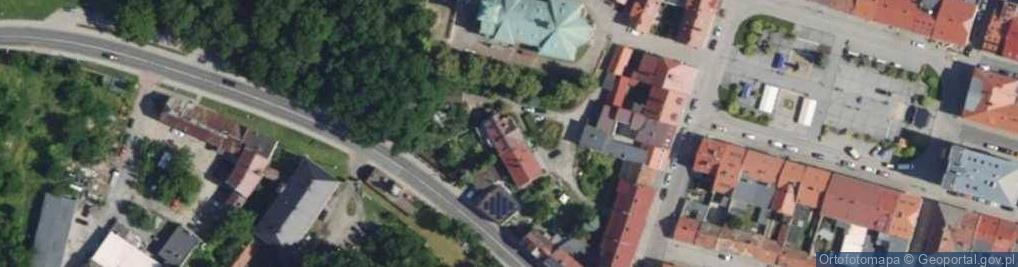 Zdjęcie satelitarne Kościelna ul.