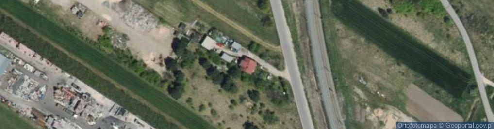 Zdjęcie satelitarne Kolejowa ul.