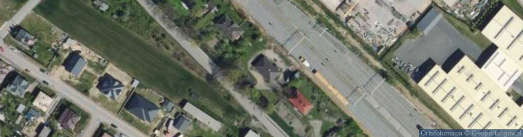 Zdjęcie satelitarne Kolejowa ul.