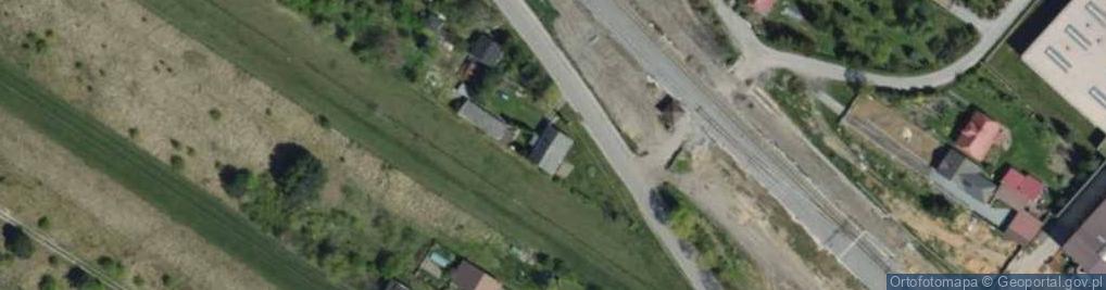 Zdjęcie satelitarne Kolejowa ul.