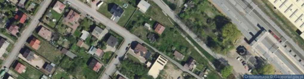 Zdjęcie satelitarne Kolejowa ul.