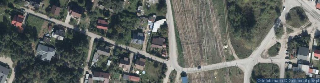 Zdjęcie satelitarne Kolejowa ul.