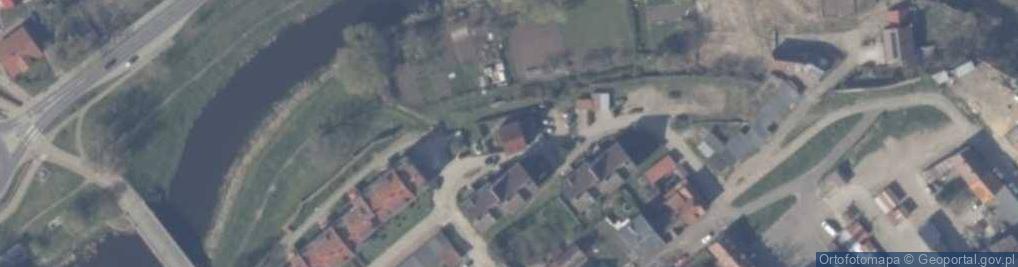 Zdjęcie satelitarne Kozia ul.