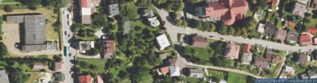 Zdjęcie satelitarne Kościelna ul.
