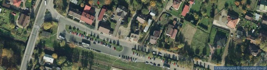 Zdjęcie satelitarne Kolejowa ul.