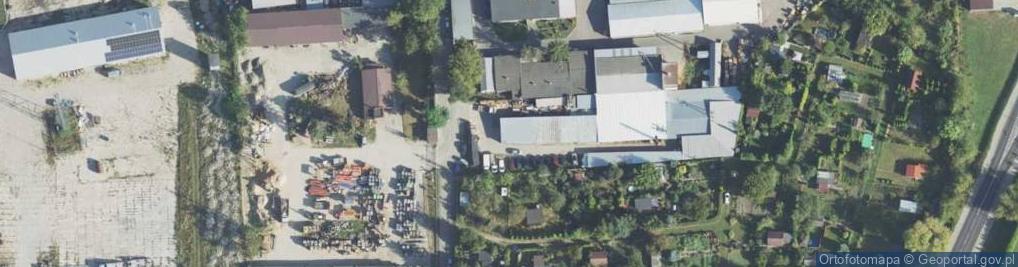 Zdjęcie satelitarne Komunalna ul.
