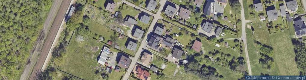 Zdjęcie satelitarne Kolejowa ul.