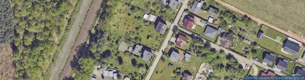 Zdjęcie satelitarne Kolejowa ul.