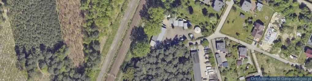Zdjęcie satelitarne Kolejowa ul.