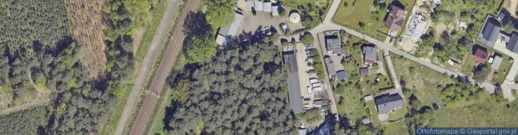 Zdjęcie satelitarne Kolejowa ul.