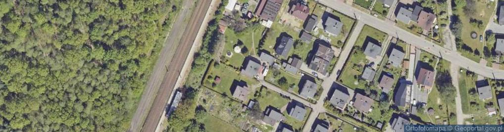 Zdjęcie satelitarne Kolejowa ul.