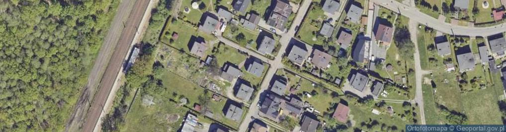 Zdjęcie satelitarne Kolejowa ul.