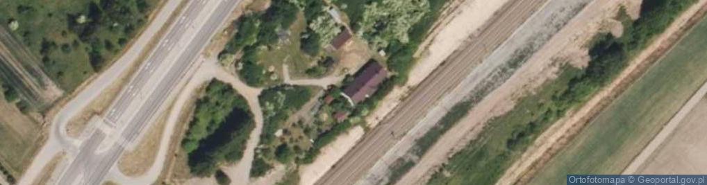 Zdjęcie satelitarne Kolejowa ul.