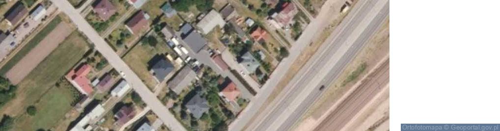 Zdjęcie satelitarne Kolejowa ul.