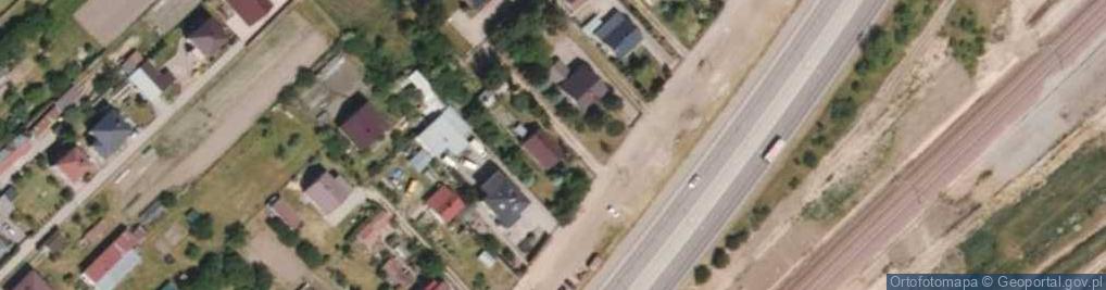 Zdjęcie satelitarne Kolejowa ul.
