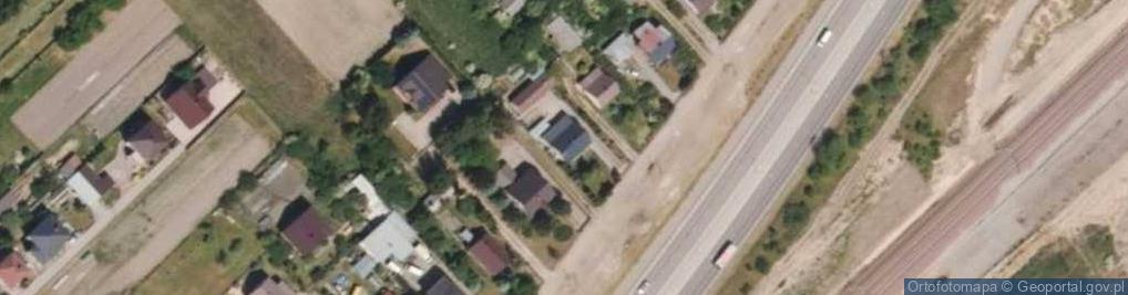 Zdjęcie satelitarne Kolejowa ul.