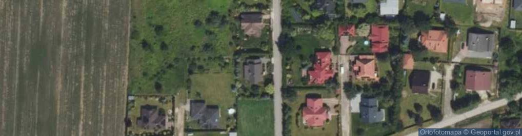 Zdjęcie satelitarne Konwaliowa ul.