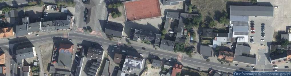 Zdjęcie satelitarne Kolejowa ul.
