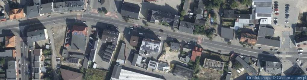 Zdjęcie satelitarne Kolejowa ul.